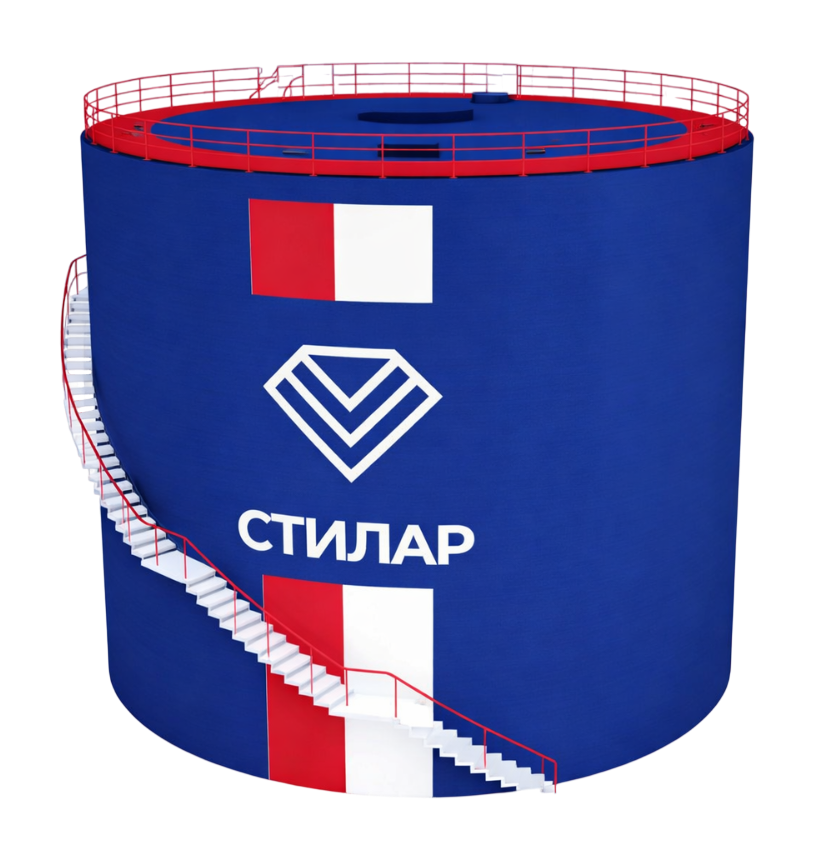 Цельносварной резервуар РВС для АЗС 200 м³ от завода-производителя